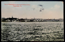 Vintage Postcard 1914 View of Philadelphia from the Delaware River, Pennsylvania picture