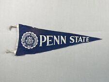 Vintage 1950s Penn State University Felt Pennant Flag 29” Football NCAA College picture