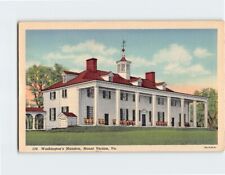 Postcard Washington's Mansion Mount Vernon Virginia USA North America picture