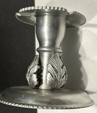 Vintage Continental Silverlook 585 Hand Wrought Candle Holder Circa 1950'S EUC picture