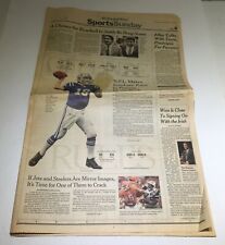 The NY Times: Dec 12 2004 NFL Makes Emphatic Point In Playing By the Book picture