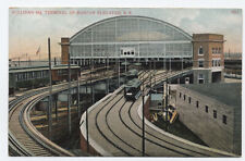 c1910 Boston MA sullivan square terminal Boston Elevated RR postcard [s.5564] picture