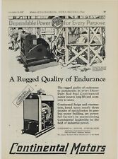 1927 Continental Motors Ad: Beattie Hoist Pictured, Powered by Model P-35 picture