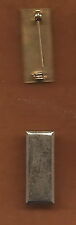 ORIGINAL WW2 SECOND LIEUTENANT BARS  GOLD COLOR PIN BACK -  ARMY picture
