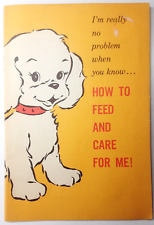 Ken L Ration Dog Food Dog Care Book 1950s Advertisement picture