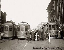 Streetcars, Washington, D.C. - 1925 - Historic Photo Print picture