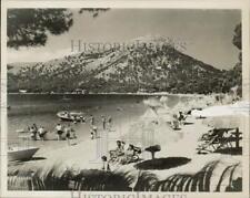 1965 Press Photo Formentor Beach on Island of Majorca, Spain - hpx11841 picture
