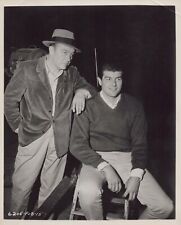 Ray Milland + Frankie Avalon in Panic in Year Zero (1962) Backstage Photo K 384 picture