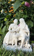 Antique Parian Bisque Statue Victorian Lovers John Anderson My Jo Sweetheart picture