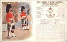 Scotland Scottish Military History The Gordon Highlanders Soldiers c1910 PC picture