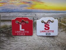 2017  LAVALLETTE  NEW  JERSEY  SEASONAL  BEACH   BADGE/TAG   FREE  SENIOR  TAG picture