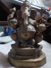 Large bronze Lord Gamesha statue, Idol.  picture