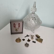 Grandma's Treasures Junk Drawer Lot 12 Trinkets-Accessories- Jewelry picture
