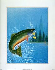 (11 x 14) Art Print AN1249 Tony Dumaw Fishing picture