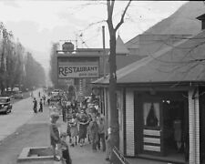 Omar, West Virginia Signs & Street Scene Vintage Old Photo 8.5 x 11 Reprints picture