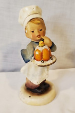 Vintage 1940's M I Hummel Little Baker Boy w/Cake Figure US Zone Germany 5