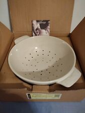 Longaberger Woven Traditions Colander Large #3203590 Ivory -  Discontinued ITEM picture