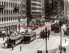 1920 SAN FRANCISCO Market Street Scene 8.5X11 PHOTO picture