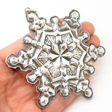 925 Sterling Vintage 1971 Gorham Christmas Star / Snowflake Ornament picture