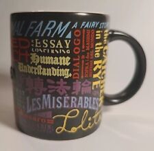 Banned Books Coffee Cup Mug Unemployed Philosophers Guild 12 oz Censorship EUC picture