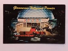 Pacific Cinerama Theatre Glamorous Hollywood Premiere Postcard Unposted picture