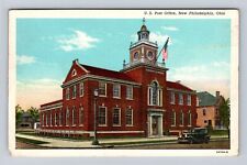 New Philadelphia OH-Ohio, U.S Post Office, Antique Vintage c1949 Postcard picture