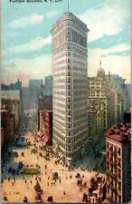 Vintage Postcard Flatiron Building New York City NY New York 1909          K-497 picture