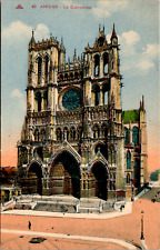 Cathédrale Notre-Dame d'Amiens, Amiens, France, Vintage Postcard picture