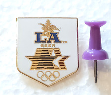 1984  Anheuser Busch Souvenir Olympic Shield Pin picture