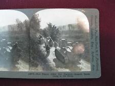 Stereoview Keystone View Co How France Aided Her Fighters Renault Tanks WWI (O) picture