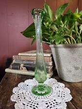 vintage green vase glass picture