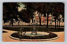 Washington IA-Iowa, Central Park, Antique, Vintage c1914 Postcard picture