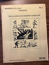 THE ILLUSTRATED WRAPPER CHECKLIST 1980 SCARCE NUMBER 1 - CHRISTOPHER BENJAMIN picture