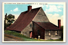 Postcard Old Jackson House Oldest House In Portsmouth NH WB Postcard picture