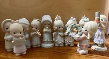 VTG LOT ANNUAL CHRISTMAS PRECIOUS MOMENTS-10 WITH NO MARKS-NO BOXES 1984-2010 picture
