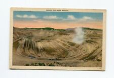 Postcard - Ruth Nevada Copper Pit Linen card picture