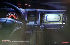 2006 Honda Civic Si Dash Original Magazine Advertisement, Indy 500 picture