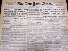 1949 FEB 8 NEW YORK TIMES - MINDSZENTY PROTESTS GROW AS CARDINAL AWAITS- NT 1491 picture