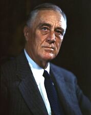 1944 PRESIDENT FRANKLIN ROOSEVELT Official Campaign Photo  (188-q) picture