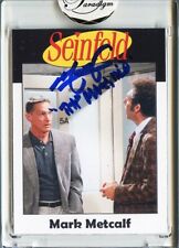 -SEINFELD- Mark Metcalf Signed/Autograph/Auto Certified TV Trading Card picture