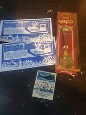 WHALOM PARK Souvenir Lot - Nanco Spoon - (2) Coupons - Unused Matchbook  picture