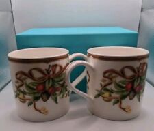 Tiffany And Co Holiday Mugs, Japan picture