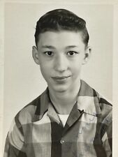 NF Photograph Boy Young Man School Class Photo 1950-60's Portrait picture