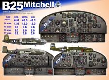 B25 MITCHELL SERIES COCKPIT instrument panel CDkit picture