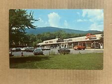 Postcard Ludlow VT Vermont Central Plaza Shopping Center Strip Mall Drug Store picture