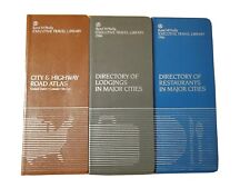 Vintage Rand McNally Executive Travel Library 1986 picture