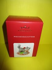 2021 Hallmark 23rd Mischievous Kittens Cat Eating Christmas Cookies New but SDB picture