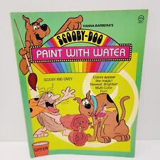 Vintage 1979 Hanna-Barbera's Scooby-Doo Paint With Water Activity Book READ picture
