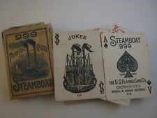 Antique  Playing Cards  early 1900s... fine, Russell & Morgan Steamboat lot # 03 picture
