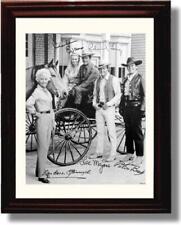 16x20 Framed Big Valley Autograph Promo Print - Big Valley Cast picture
